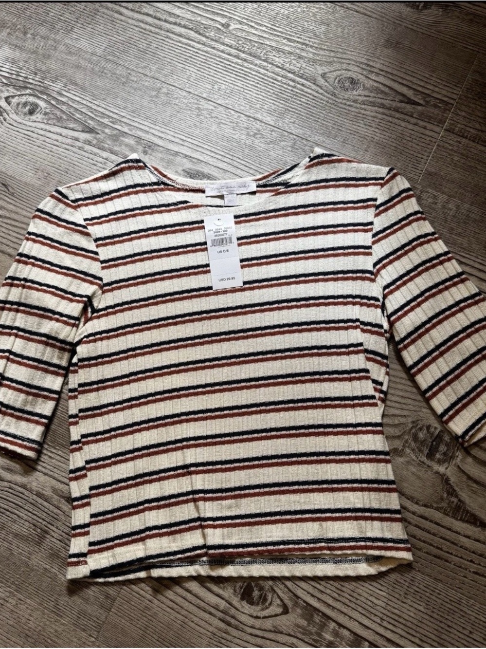 American Eagle “don’t ask why” women’s fitted shirt.